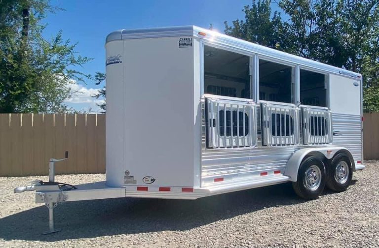 2011 Cimarron 3-Horse Bumper Pull Trailer