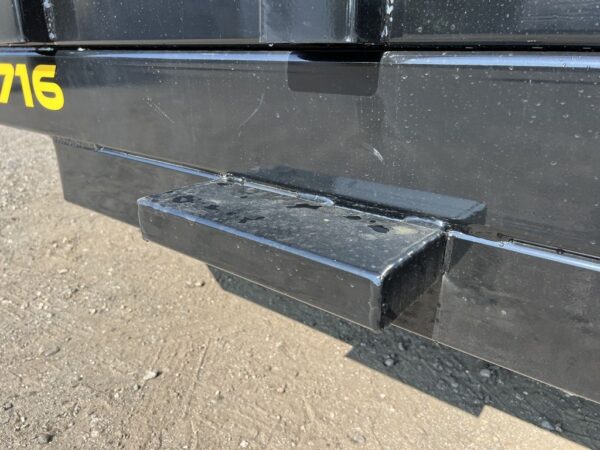 2024 Griffin Trailers 7×16 14K Telescopic Dump Trailer w/ Ramps & Spare Tire Mount