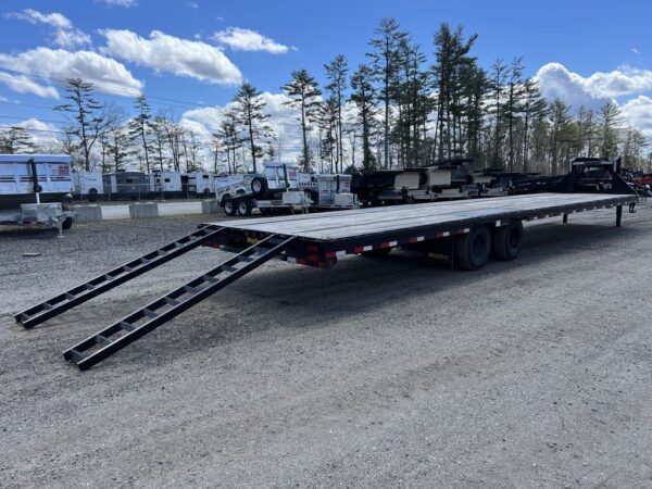 2023 Big Tex 8.5×40 25K HD Gooseneck Equipment Trailer w/ Slide-Out Ramps