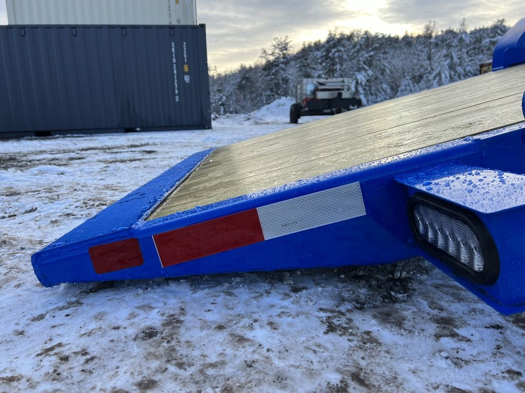 2024 Rice Trailers 7×20 14K Partial Tilt Deck Equipment Trailer w/ Spare Mount